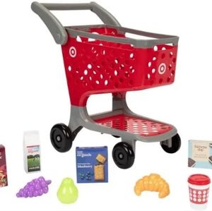 TARGET Red Toy Shopping Cart
